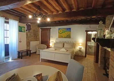 suite romantica castelleone camera interiore